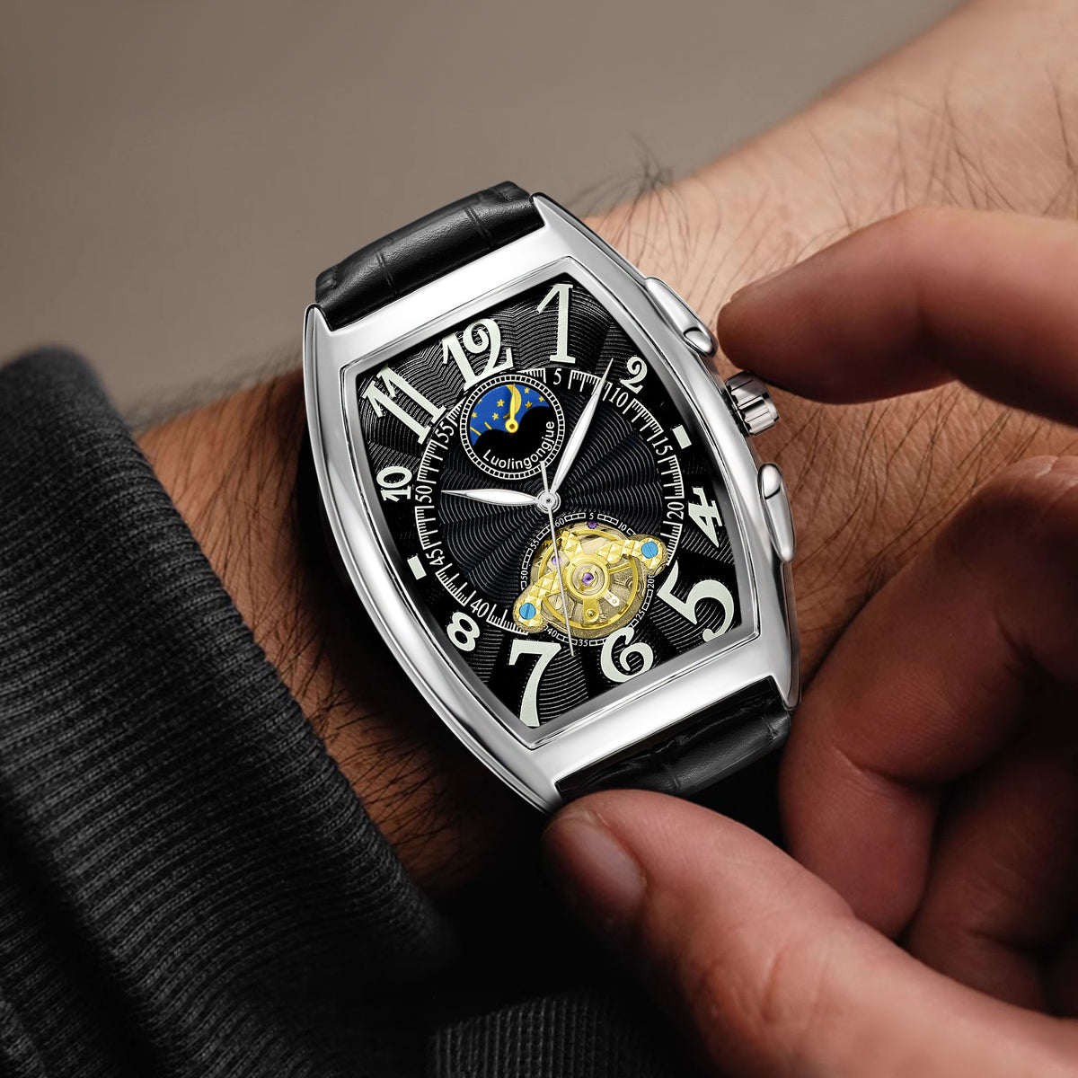 Montre Mécanique Squelette Barrel — Duke of Lorraine