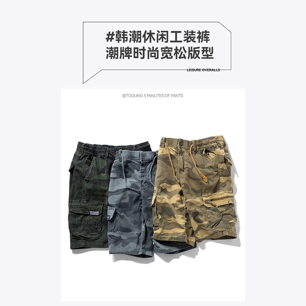 Short Camouflage Homme — Style Street Américain | Été