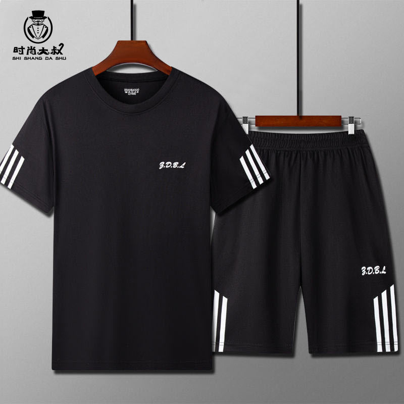 Ensemble Sport Homme — T-Shirt & Short | Séchage Rapide | Été