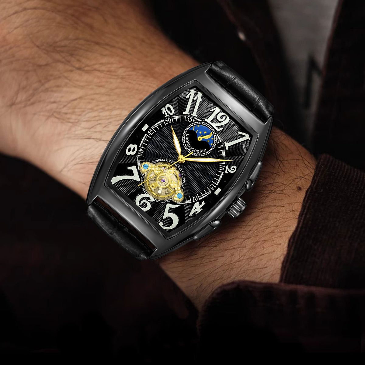 Montre Mécanique Squelette Barrel — Duke of Lorraine