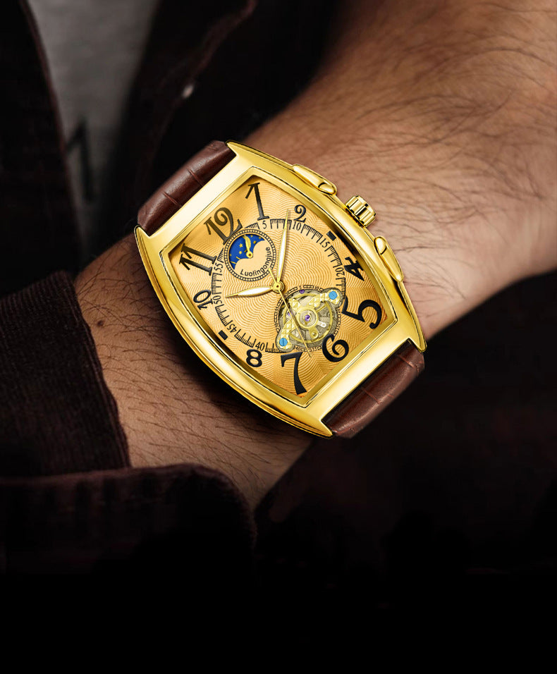 Montre Mécanique Squelette Barrel — Duke of Lorraine